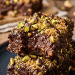 Dubai Chocolate Protein Bars Homemade