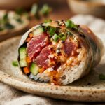 Spicy Tuna Rice Paper Rolls High Protein